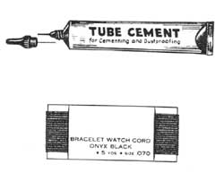 Crystal cement generally comes in tubes