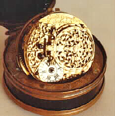 English pocket watch with balance-cock, 1800