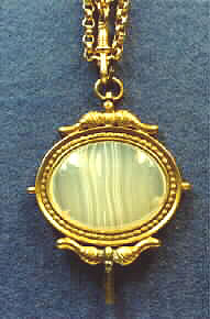 large watch-key on a chain